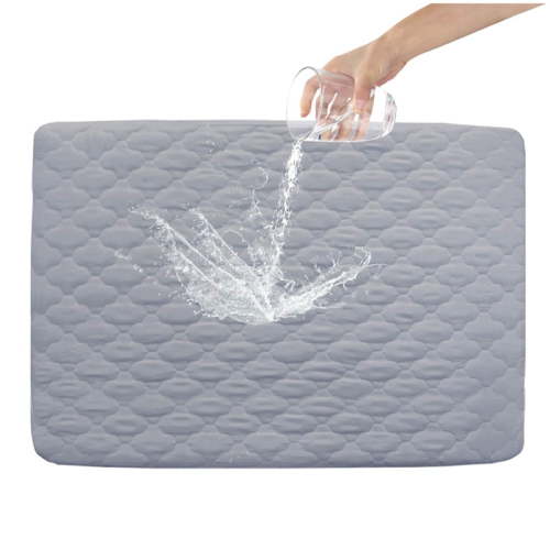 Pack and Play Mattress Pad - 39 x 27 Inch, Waterproof, Quilted, Ultra Soft, Fitted
