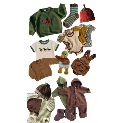 Skogsbaby | Førskoleaktiviteter, Børnemode, Syprojekter tøj