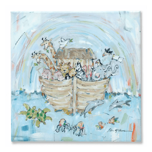 Noah's ark III on canvas