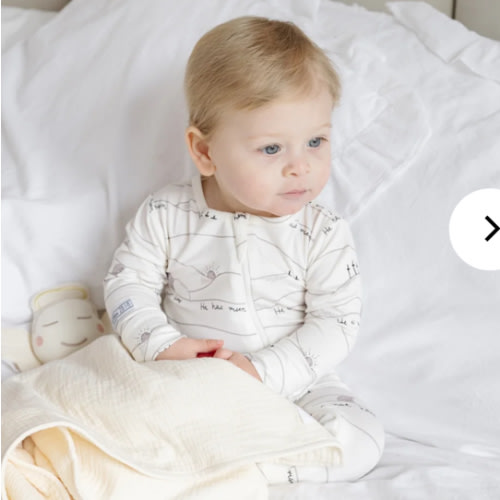 Early Sunday Morning PJ Footless Onesie Bamboo – Holy Pals