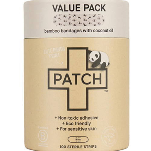 PATCH VALUE PACK - 100 Panda Bamboo Bandages