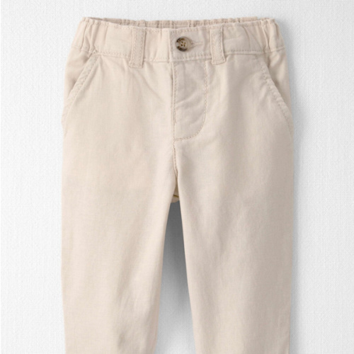 Baby Boy Linen Pants Made with Organic Cotton - Little Planet | Carter's
