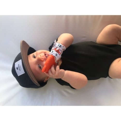 Itzy Ritzy Teething Mitt Fox - Orange