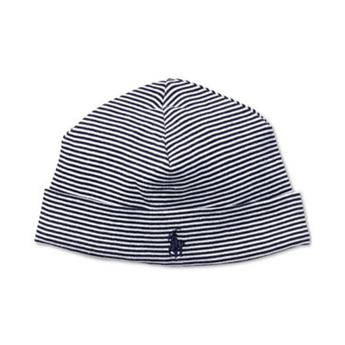 Baby Boys Striped Soft Cotton Hat
