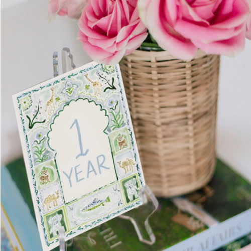 Baby Milestone Cards: Whimsical Set
