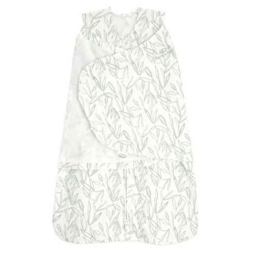 100% Cotton Baby Swaddle Green Leaves | Newborn | HALO US