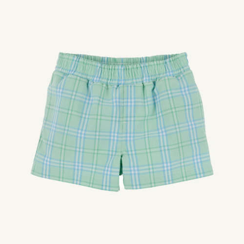 Sheffield Shorts - Pelham Bay Plaid (Green)