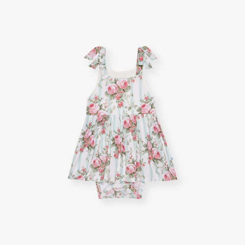 Trixie Bow Babydoll Bodysuit Dress