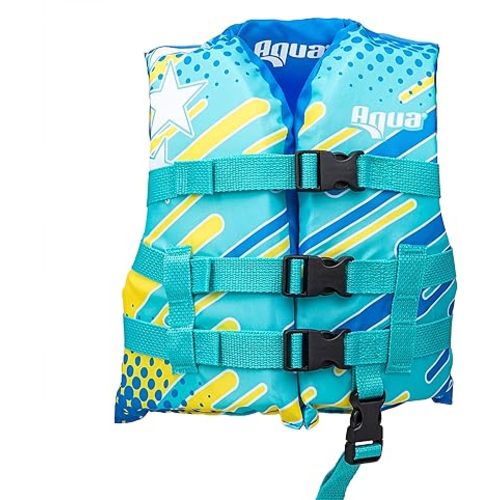 Oceans 7 US Coast Guard Approved Life Jacket for Infant, Kids, Youth, – Type II & III Vest, Personal Flotation Device