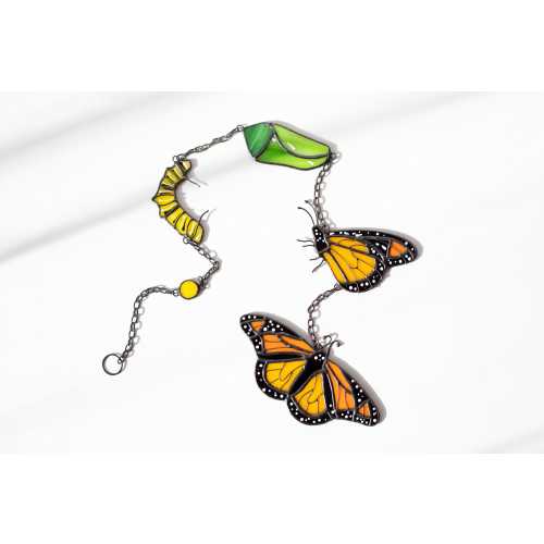 Butterfly Suncatcher Stained Glass Butterfly decor Butterflies Sun catchers Handmade gift Home decor accents Hanging decor Unique gift