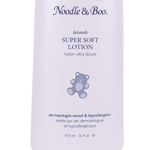 Noodle & Boo Lavender Super Soft Moisturizing Lotion for Daily Newborn and Baby Care