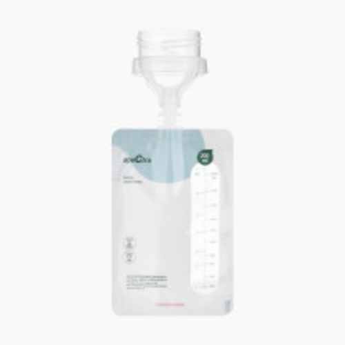 Spectra Simple Store Breast Milk Collection Storage Bags with Bottle Connector - 10ct
