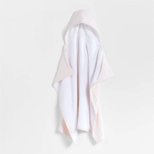 Baby's First Pink Organic Hooded Baby Towel