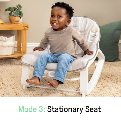 Ingenuity Keep Cozy 3-in-1 Grow with Me Baby Bouncer, Rocker & Toddler Seat - Linden