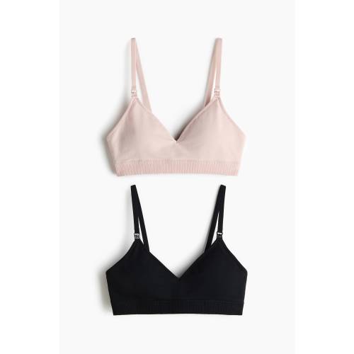 MAMA 2-PACK SEAMLESS PADDED NURSING BRAS