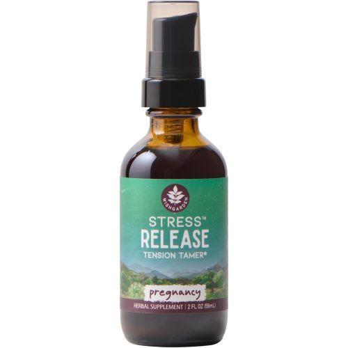 WishGarden Herbs Stress Release for Pregnancy, Herbal Tincture, 2oz