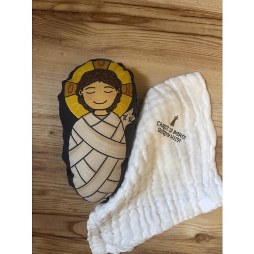 Little  Baby Jesus Icon Friend with Swaddle