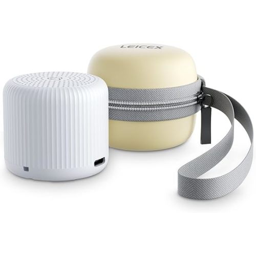 LEICEX Portable Sound Machine + Travel Case, Mini White Noise Machine for Sleeping & Travel Case