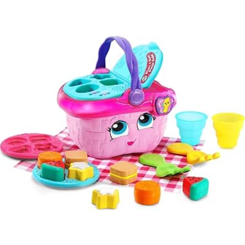 LeapFrog Shapes and Sharing Picnic Basket (Frustration Free Packaging), Pink