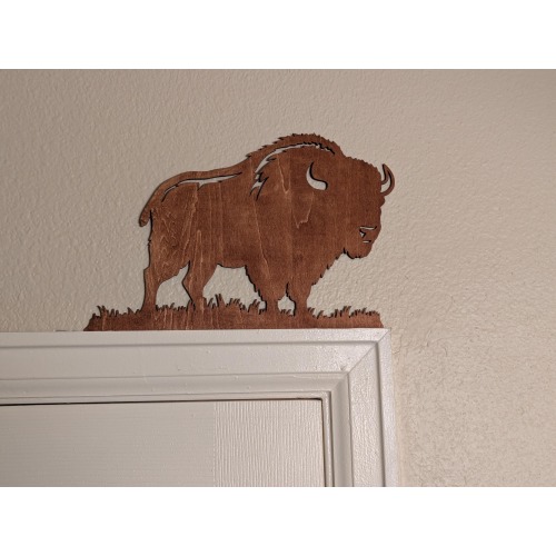 Buffalo door frame top decor (Wall decor)