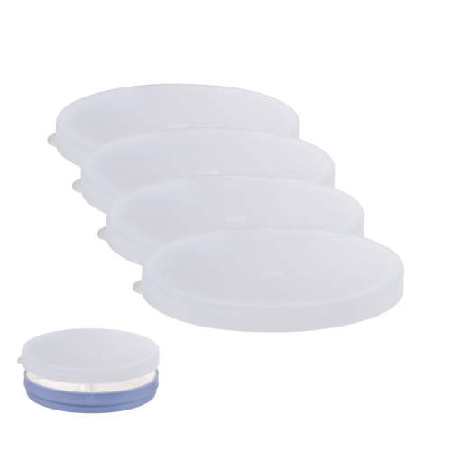 6.7" Porcelain Plate Silicone Lids