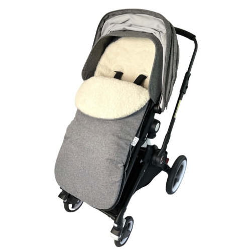 Classic Baby Wool Footmuff 2in1 Pram Liner