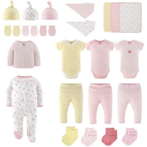 The Peanutshell 23pc Newborn Girl Clothes, 0-3 Months Baby Girl Clothes Set