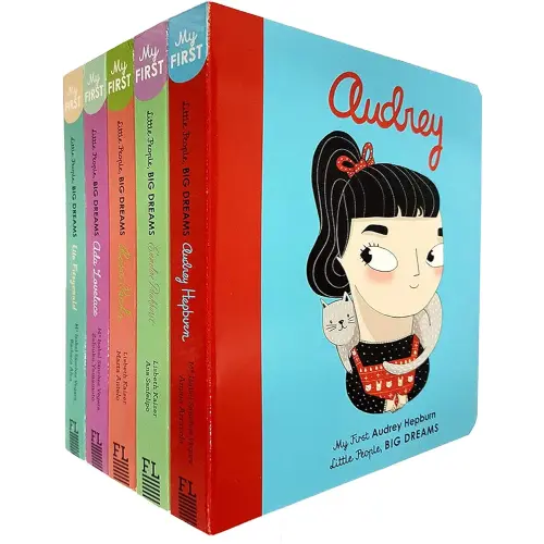 Little People Big Dreams Series 2 Collection 5 Books Set (Rosa Parks, Audrey Hepburn, Ella Fitzgerald, Ada Lovelace, Emmeline Pankhurst)