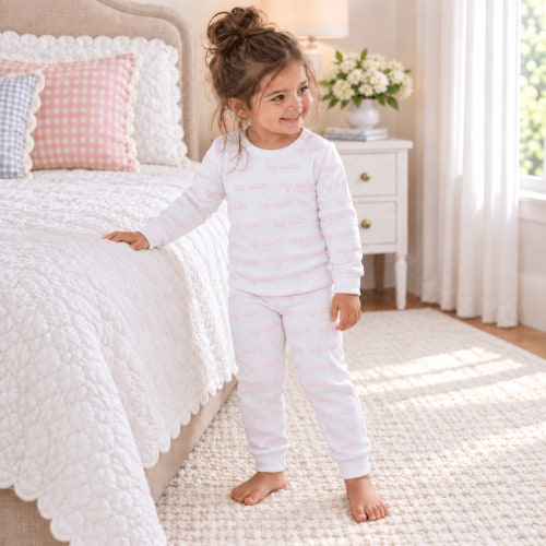Big Sister Peruvian Pima Cotton Pajamas - Sibling Gifts - Family Photo – Magnolia Baby