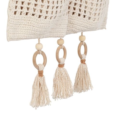 Nursery Wall Storage - Crochet Wall Organizer | Crane Baby