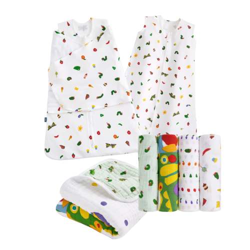 Very Hungry Caterpillar Baby Sleep Bundle | HALO & aden + anais Set