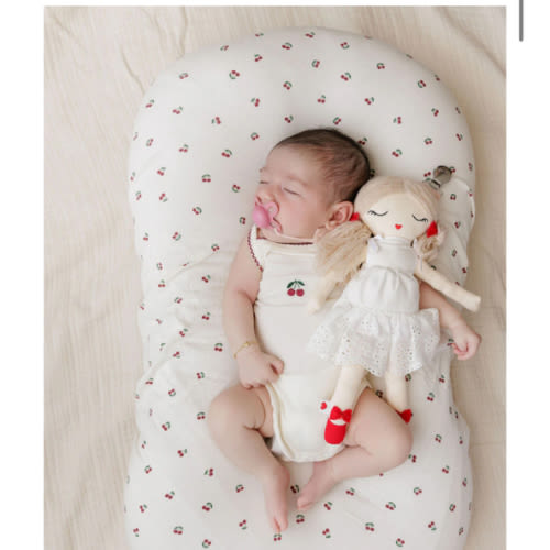 Red Cherries Bassinet Sheet Set – Ely's & Co.