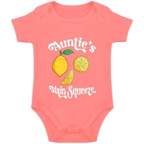 listery Aunties Main Squeeze Baby Bodysuit Auntie Main Squeeze Infant Auntie Bestie Baby Bodysuit Aunt Newborn