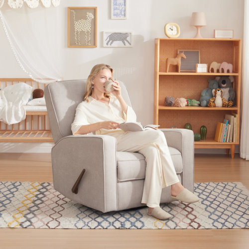 Latitude Run® Tucker Swivel Rocking Reclining Glider & Reviews | Wayfair