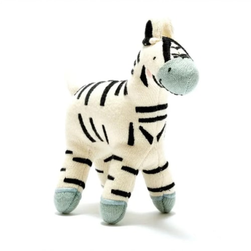 Cotton Knitted Zebra