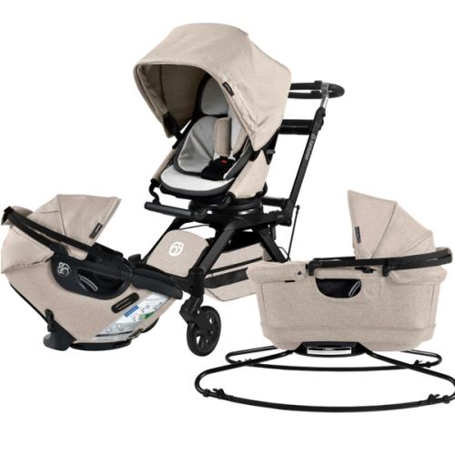 Orbit Baby Stroll, Sleep, & Ride Travel System - Stroller, Car Seat, & Bassinet Combo