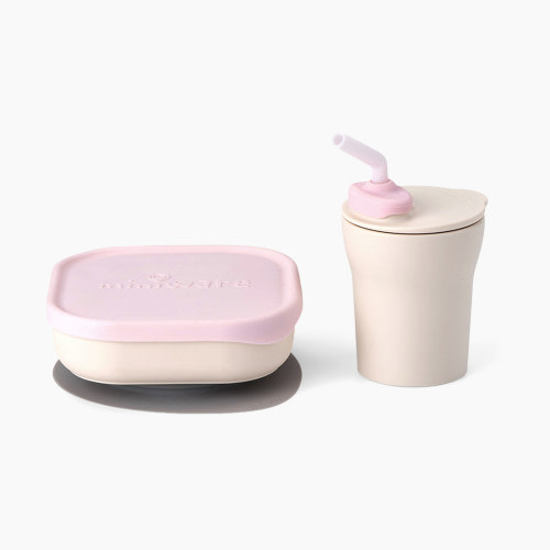 Miniware Sip & Snack Gift Set - Vanilla + Cotton Candy
