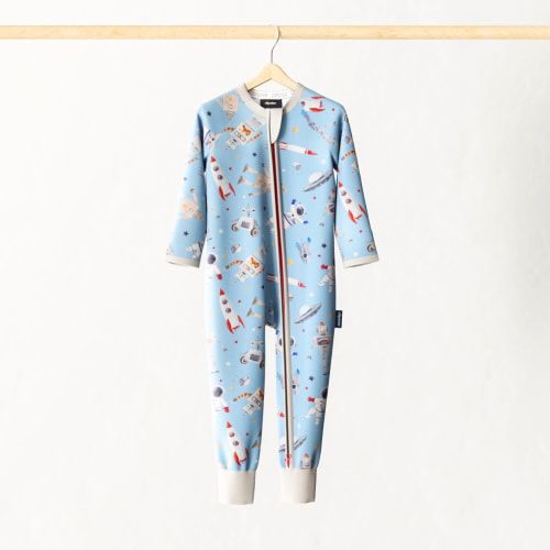 ZIPSTER™ Robot Baby Romper | Soft Bamboo | Fast, Free Shipping – Zipster