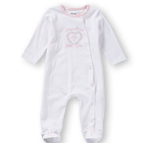 Little Me Baby Girls Thank Heaven for Girls Footie Coverall | Dillard's