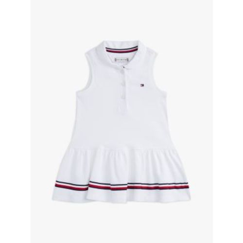 Babies' Sleeveless Stretch Polo Dress