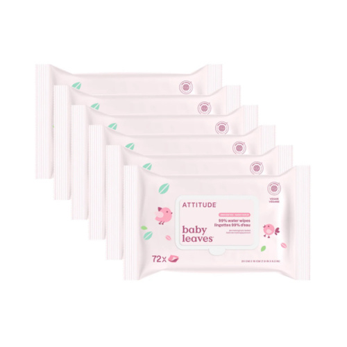 99% Water Wipes for Baby | ATTITUDE