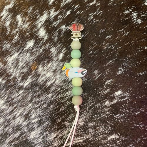 Mallard Paci Clip
