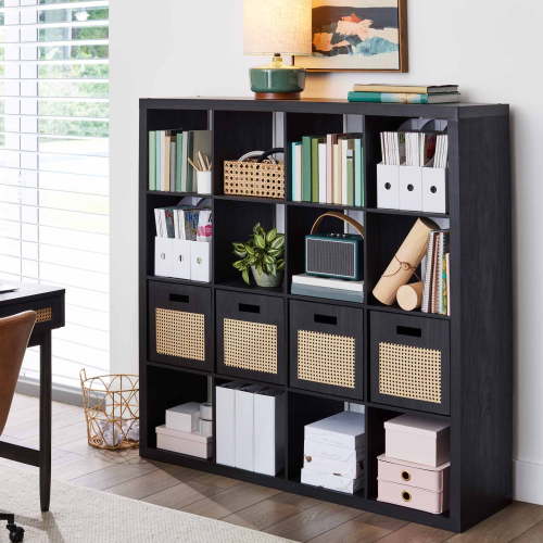 Better Homes & Gardens 16 Cube Storage Organizer, Charcoal