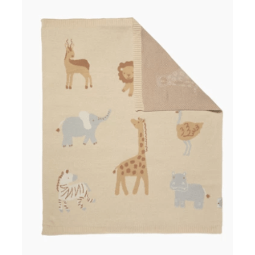 Jacquard Blanket - Wild Safari