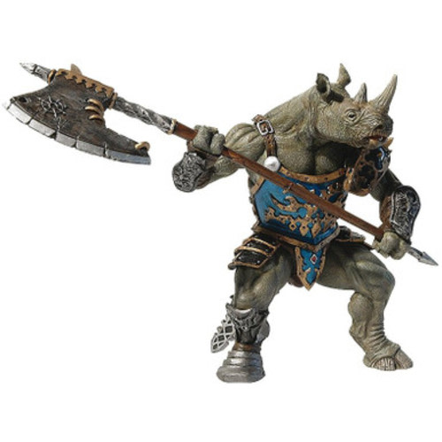 Papo Rino Man Mutant #38946 - Half Man, Half Rhino Warrior