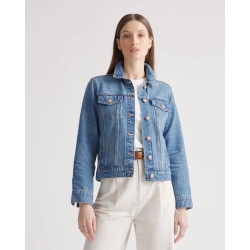 Women's 100% Organic Cotton Denim Jacket