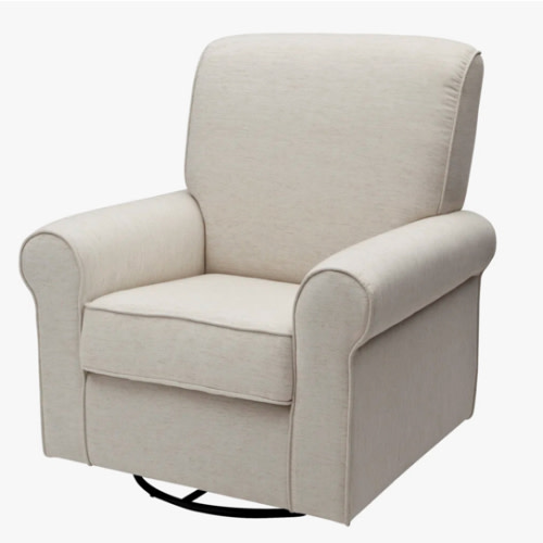 Delta Children Avery Swivel Glider Sand