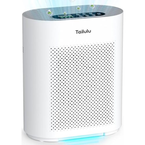 Air Purifiers for Home up to 2200 Ft² Large Room, H14 Hepa Air Purifier with PM2.5 Air Quality Monitor Display, Air Cleaner Filter Smoke, Pet Dander, Dust, Odor, Pollen for Office, Bedroom, Allergies