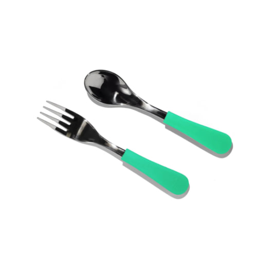 Avanchy | Stainless Steel Training Forks - Baby Led Weaning Fork - BLW