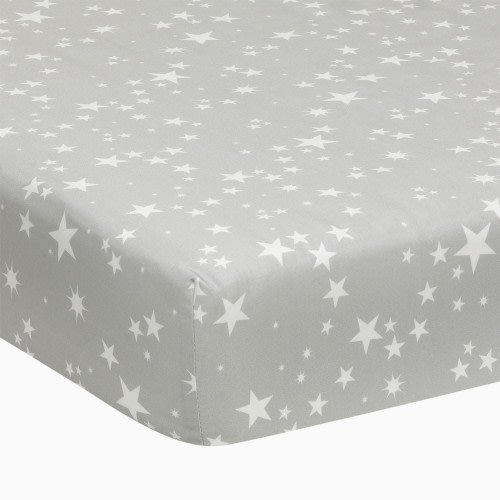 Cotton Fitted Crib Sheet - Milky Way